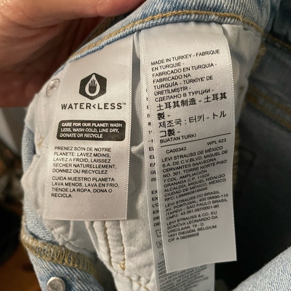 New Levi’s 501 High Rise Straight Leg Ankle - Picture 6 of 9